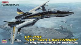Hasegawa 1/72 VF-19A"SVF-569 Lightnings" w/ High-maneuver missiles