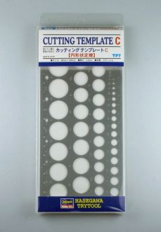 Hasegawa Cutting Template C ( Round Type )