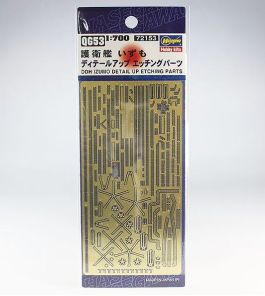 Hasegawa 1/700 Ddh Izumo Detail Up Etching Parts