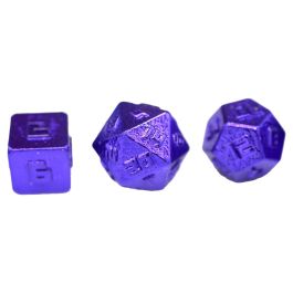 7-Set 10mm Mini Solid Metal: PU