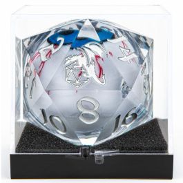 d20 55mm LED Resin: Always Watching Blue Eyes