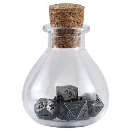 7-Set Unseelie (Potion Bottle) Mini Metal: Gunmetal