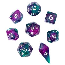 Dice: 8-Set Wyrmforged: Jesters Cloak