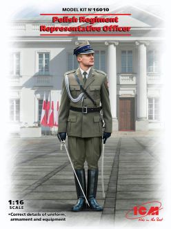 ICM Polish Regiment Representative Officer (100% new molds)