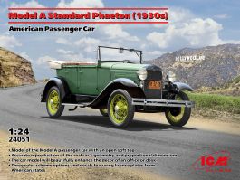 ICM 1/24 Model A Standard Phaeton (1930s), American Passenger Car