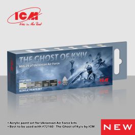 ICM Acrylic Paint Set for The Ghost of Kyiv