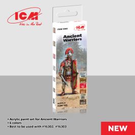 ICM Acrylic Paint Set for Ancient Warriors