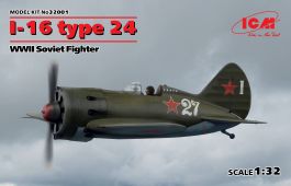 ICM 1/32 I-16 type 24, WWII Soviet Fighter