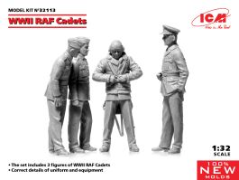 ICM 1/32 WWII RAF Cadets (100% new molds)