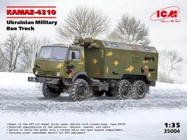 ICM 1/35 KAMAZ-4310, Ukrainian Military Box Truck