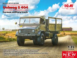 ICM 1/35 Unimog S 404, German military truck (100% new molds)