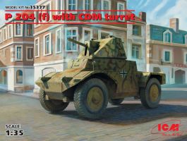 ICM 1/35 Panzerspahwagen P 204 (f) with CDM turret, WWII German Armoured Vehicle
