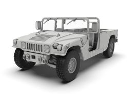 ICM 1/35 Humvee M1097A2 (100% new molds)