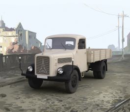 ICM Magirus S330 German Truck (1949 production)