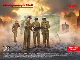 ICM 1/35 Montgomery's Staff (100% new molds)
