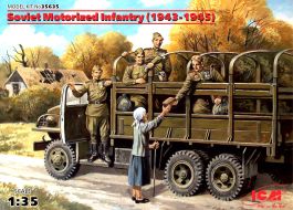 ICM Soviet Motorized Infantry (1943-1945), (5 figures)