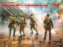 ICM 1/35 WWII Soviet BM-13-16 MLRS Vehicle Crew