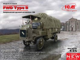 ICM 1/35 FWD Type B, WWI US Army Truck (100% new molds)