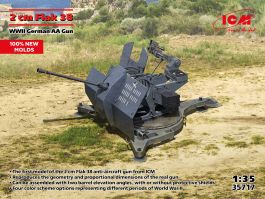 ICM 1/35 Flak 38, WWII German AA Gun (100% new molds)