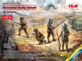 ICM 1/35 Brewster Body Shield, US Infantry (100% new molds)