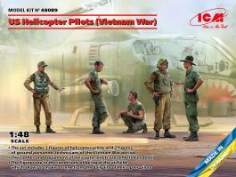 ICM 1/48 US Helicopter Pilots (Vietnam War), Figure