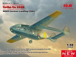 ICM 1/48 Gotha Go 242B, WWII German Landing Glider (100% new molds)