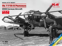 ICM 1/48 He 111H-8 Paravane, WWII German Aircraft, Aircraft
