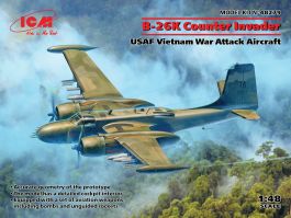 ICM 1/48 B-26K Counter Invader, USAF Vietnam War Attack Aircraft