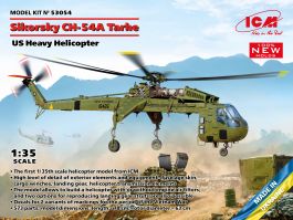 ICM 1/35 Sikorsky CH-54A Tarhe, US Heavy Helicopter (100% new molds), Aircraft