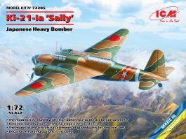ICM 1/72 Ki-21-Ia 'Sally', Japanese Heavy Bomber, Aircraft