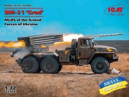 ICM 1/72 BM-21 'Grad', MLRS of the Armed Forces of Ukraine, Vehicle