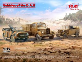ICM 1/35 Vehicles of the D.A.K