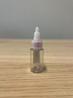 IWATA 1oz Clear Bottle W/Lid