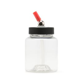 IWATA Crystal Clear Bottle 2 oz / 60 ml Jar With Adaptor Cap