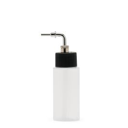 IWATA High Strength Translucent Bottle 1 oz / 30 ml Cylinder With Side Feed Adaptor Cap
