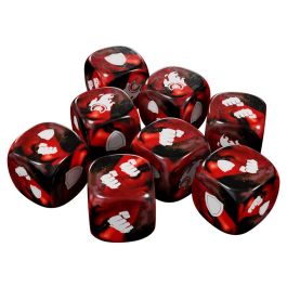 Street Fighter: The Miniatures Game: Red Battle Dice