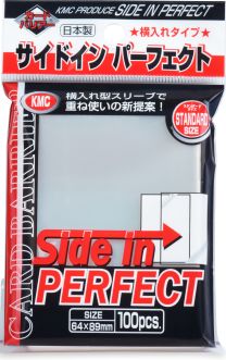 KMC Perfect Fit Side-in Clear Sleeves 100ct