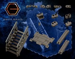 Kotobukiya 1/24 Hexa Gear Block Base 03 Lift Option A
