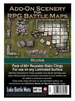 Add On Scenery For Role Playing Game Maps Ruins