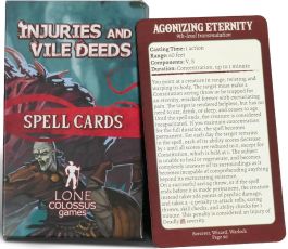 Injuries And Vile Deeds Spell Cards
