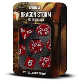7-Set Silicone: Dragon Scales: Red Dragon Scales