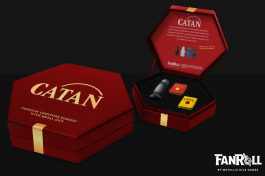 CATAN: Robber & Dice Set: Hematite