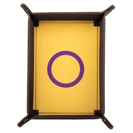 Folding Dice Tray: Pride: Intersex