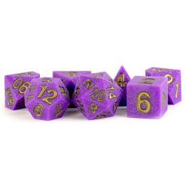 Dice:7-Set Sharp Edge Silicone Rubber Regal Ricochet