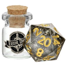 Dice:d20 Single Liquid Core: Vanishing Oil
