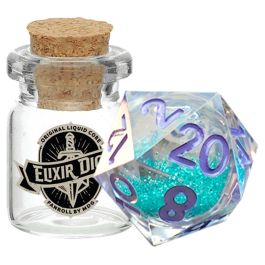 Dice:d20 Single Liquid Core: Disco Vibes