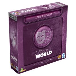 LKYIWWR04EN Lucky Duck Games It's a Wonderful World: Leisure & Decadence Expansion