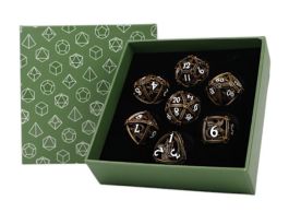 LPG Dice: Hoard Guardian Dice Set - Ancient Bronze/Green