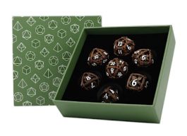 LPG Dice: Hoard Guardian Dice Set - Gold/Red