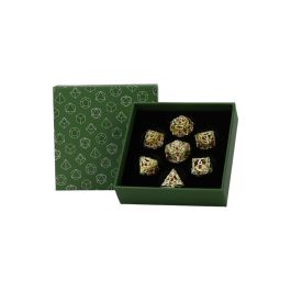 LPG Dice: Dragon Eye Dice Set - Gold/Red